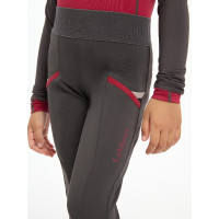 Pantalón de equitación Mini LeMieux Ceniza Burdeos