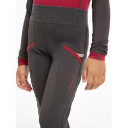 Pantalón de equitación Mini LeMieux Ceniza Burdeos Pantalón de equitación Mini LeMieux Ceniza Burdeos