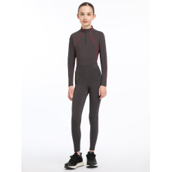 Legging LeMieux Orla Young Rider Ceniza Burdeos