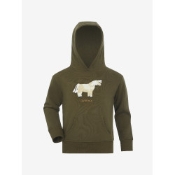 Sudadera con capucha Mini LeMieux Romi Alpino Marrón