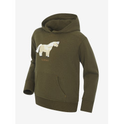 Sudadera con capucha Mini LeMieux Romi Alpino Marrón