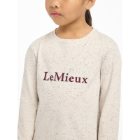 Camiseta de manga larga Mini LeMieux Jessie Crudo / moteado Blanco Camiseta de manga larga Mini LeMieux Jessie Crudo / moteado Blanco