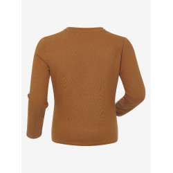 Camiseta de manga larga Mini LeMieux Jessie Jengibre Marrón