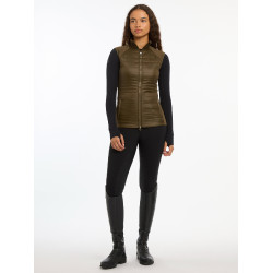 Chaleco sin mangas LeMieux Juliette Alpino Marrón