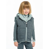 Chaleco sin mangas Mini LeMieux Elsie Petróleo Azul