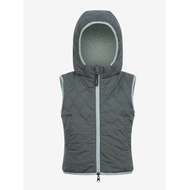 Chaleco sin mangas Mini LeMieux Elsie Petróleo Azul