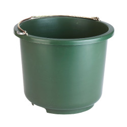 Cubo de cuadra 12l. verde Kerbl