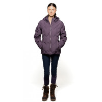 Plumífero impermeable para mujer Flags & Cup Napasoq Ciruela Violeta