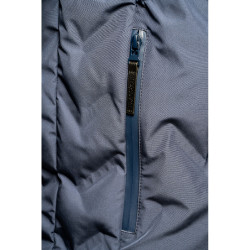 Plumífero impermeable para hombre Flags & Cup Kulusuk Marino Azul marino