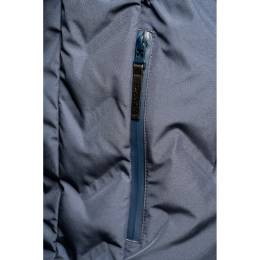 Plumífero impermeable para hombre Flags & Cup Kulusuk Marino Azul marino