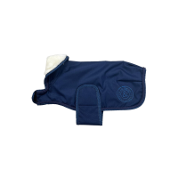Abrigo para perro Flags & Cup impermeable/polar Atamik Marino