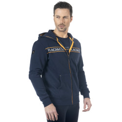 Sudadera con cremallera Flags & Cup hombre Perico