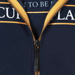 Sudadera con cremallera Flags & Cup hombre Perico Marino Azul marino