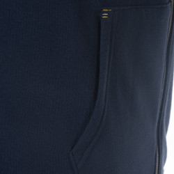 Sudadera con cremallera Flags & Cup hombre Perico Marino Azul marino