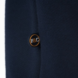 Sudadera con cremallera Flags & Cup hombre Perico Marino Azul marino