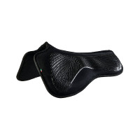 Amortisseur MF DS SW-3DS en suède avec grip en gel plat Acavallo Negro