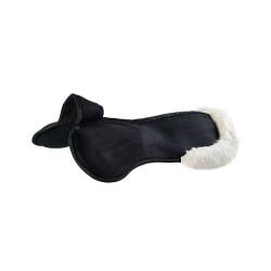Amortisseur Piuma-FS WFS-FS avec poches en suède et rehausseur arrière Acavallo Negro / natural