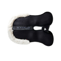 Amortisseur Piuma-FS WFS-FS avec poches en suède et rehausseur arrière Acavallo Negro / natural Amortisseur Piuma-FS WFS-FS avec poches en suède et rehausseur arrière Acavallo Negro / natural