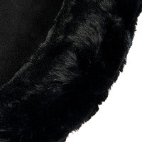 Amortisseur Piuma-FS WFS-FS avec poches en suède et rehausseur arrière Acavallo Negro / negro Amortisseur Piuma-FS WFS-FS avec poches en suède et rehausseur arrière Acavallo Negro / negro