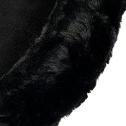 Amortisseur Piuma-FS WFS-FS avec poches en suède et rehausseur arrière Acavallo Negro / negro Amortisseur Piuma-FS WFS-FS avec poches en suède et rehausseur arrière Acavallo Negro / negro