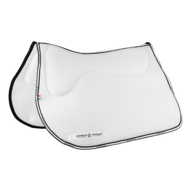 Almohadilla de montar JS CW-3DS de espuma viscoelástica 3D spacer Acavallo Almohadilla de montar JS CW-3DS de espuma viscoelástica 3D spacer Acavallo