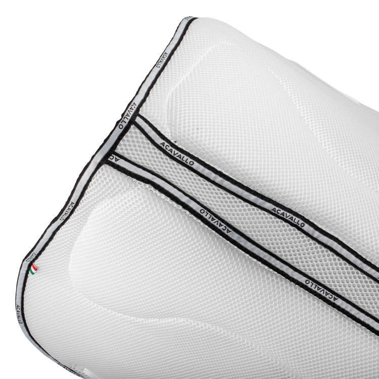 Almohadilla de montar JS CW-3DS de espuma viscoelástica 3D spacer Acavallo Almohadilla de montar JS CW-3DS de espuma viscoelástica 3D spacer Acavallo