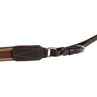 Pechopetral simple con banda elástica Acavallo Marrón oscuro Marr&amp;amp;amp;oacute;n