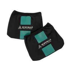 Protectores de estribos con logotipo Acavallo Protectores de estribos con logotipo Acavallo