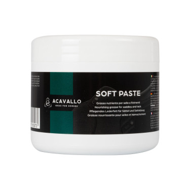 Grasa nutritiva para sillas de montar y equipo 500 ml Acavallo Grasa nutritiva para sillas de montar y equipo 500 ml Acavallo