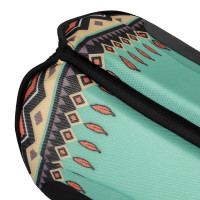 Almohadilla de montar TTech Barrel nuevo diseño Burioni Verde índigo Multicolor