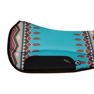 Almohadilla de montar TTech Barrel nuevo diseño Burioni Azul claro índigo