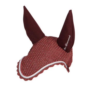 Gorro antimoscas de algodón con tejido Cordura y lentejuelas Equestro Gorro antimoscas de algodón con tejido Cordura y lentejuelas Equestro