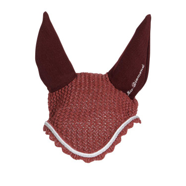 Gorro antimoscas de algodón con tejido Cordura y lentejuelas Equestro Gorro antimoscas de algodón con tejido Cordura y lentejuelas Equestro