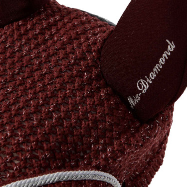 Gorro antimoscas de algodón con tejido Cordura y lentejuelas Equestro Gorro antimoscas de algodón con tejido Cordura y lentejuelas Equestro