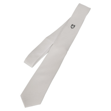 Corbata de competición con logo bordado Equestro
