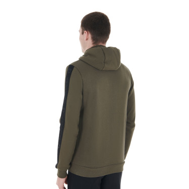 Sudadera con capucha para hombre con interior de forro polar Equestro Sudadera con capucha para hombre con interior de forro polar Equestro