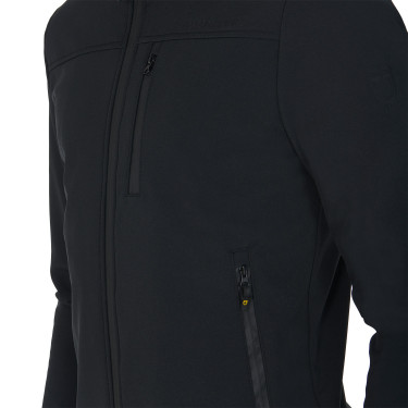 Chaqueta para hombre de tejido técnico con capucha desmontable Equestro Chaqueta para hombre de tejido técnico con capucha desmontable Equestro