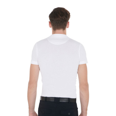 Camiseta de hombre entallada con estampado ecuestre Equestro Camiseta de hombre entallada con estampado ecuestre Equestro