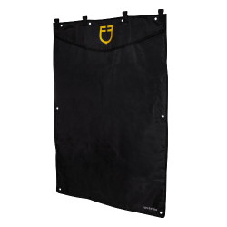 Cortina de box larga con logotipo bordado Equestro