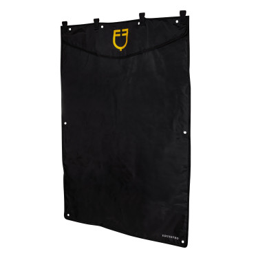 Cortina de box larga con logotipo bordado Equestro