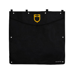 Cortina de box corta con logo bordado Equestro Cortina de box corta con logo bordado Equestro