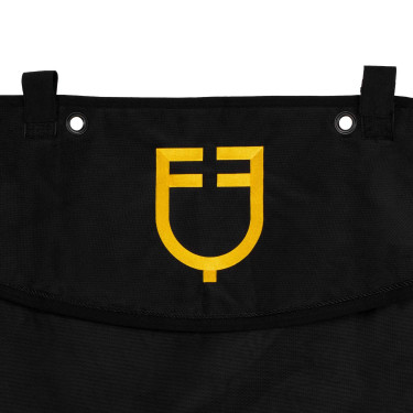 Cortina de box corta con logo bordado Equestro Cortina de box corta con logo bordado Equestro