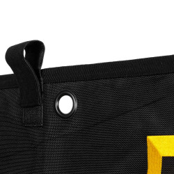 Cortina de box corta con logo bordado Equestro Cortina de box corta con logo bordado Equestro