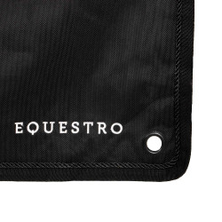 Cortina de box corta con logo bordado Equestro Cortina de box corta con logo bordado Equestro