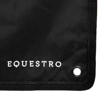 Cortina de box corta con logo bordado Equestro Cortina de box corta con logo bordado Equestro