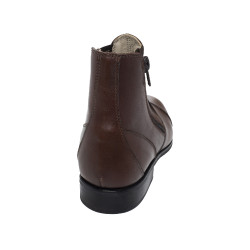 Botines Bernini Franceschini Castaño Marrón