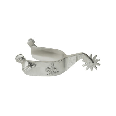Espuelas Metalab satinadas para reining Pool's