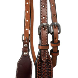 Brida western Futurity con frontal trenzado Pool's Brida western Futurity con frontal trenzado Pool's