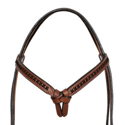 Brida western Futurity con frontal trenzado Pool's Brida western Futurity con frontal trenzado Pool's