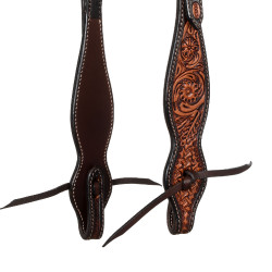 Brida western con una oreja y motivos florales Pool's Brida western con una oreja y motivos florales Pool's